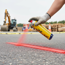 Gray Premium 750ml Red Site Marker - High-Performance Line Marking Paint