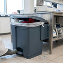 Pedal-Operated Step Bin 45–68 L Polypropylene