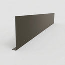 Aluminium Fascia Board Sample — RAL 7022 / 'L' Return