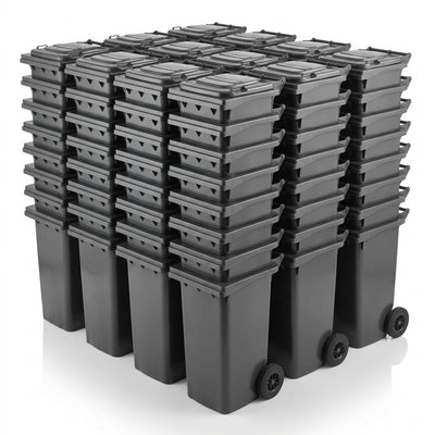 80 Litre Wheelie Bins – Pack of 40 Units