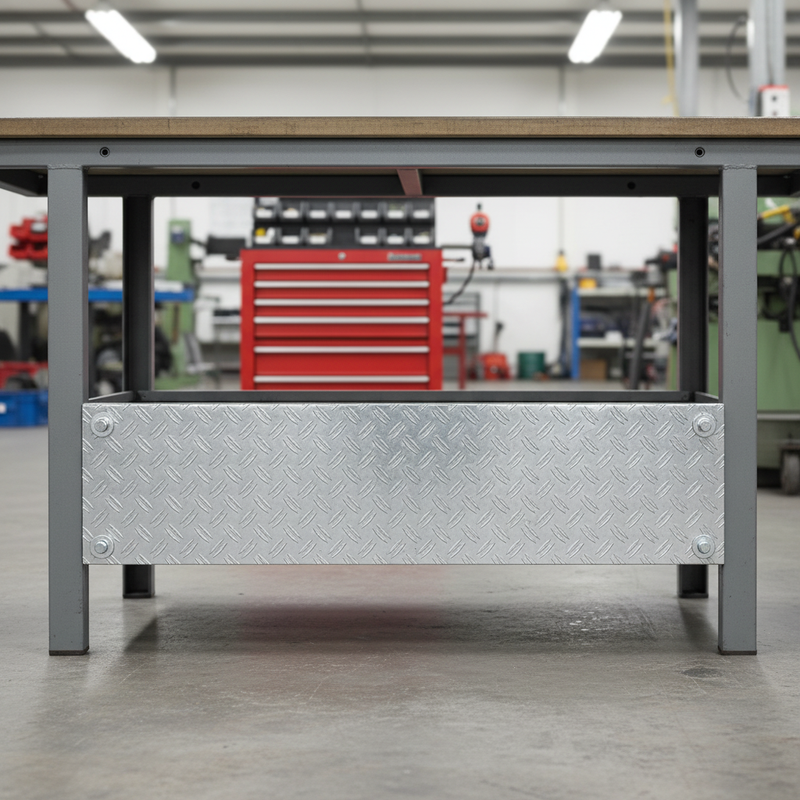 Dark Gray Premium Aluminium Checker Plate Sheet 120 x 1000mm for Construction