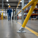 Dim Gray Premium Variable Angle Base Strut for 30-45 Degree Incline - Heavy Duty Key Clamp System for Structural Support