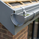 130mm Deepflow Aluminium Gutter Stop End