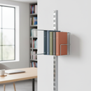 Light Gray Premium Flexible Bookends for Twin Slot - Adjustable & Durable