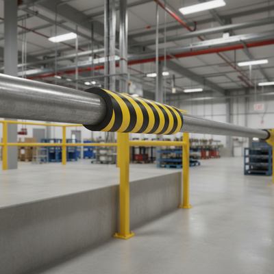 Professional Pipe Impact Protection Foam - Curvature for Safety