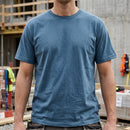 Stone Blue Relaxed Fit Cotton Tee