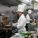 Dark Slate Gray Premium Tall Chef Hat - Comfortable Fit with Traditional Design