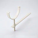 130mm Rise and Fall Gutter Bracket for Deepflow Aluminium System — RAL 9010