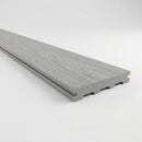Solid Scalloped Grooved Board 4.8m Light Grey (view 2)