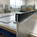 Square Rubber Edge Protector 13.5x8mm for 4.5mm Panels - 25m EPDM (view 2)