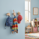 Premium Animal Wooden Coat Hooks - Eco-Friendly, Durable Design for Lightweight Hanging and Creative Organization