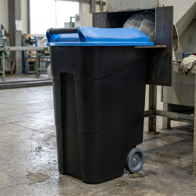 80 Litre Wheeled Litter Bin - Polypropylene