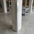 Grey Aluminium Corner Guard with Right-Angle Profile