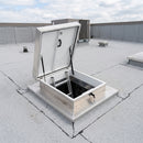 Roof Access Hatch 600x600mm Mill Finish