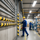 Light Slate Gray Premium Pipe Impact Protection Foam with Slot - High Visibility Safety Cushion