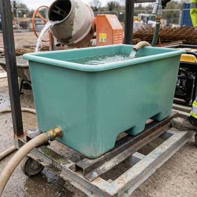 200 Litre GRP Open Top Water Tank 870 × 570 × 640mm