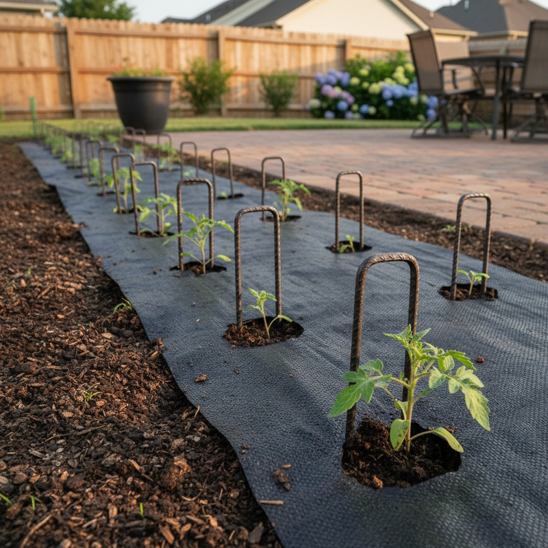 Dark Slate Gray Premium U-Pin Connectors - Pack of 100 for Securing Matting