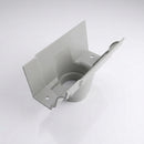 Moulded Ogee Gutter Outlet 76mm Diameter 125 x 100mm — RAL 7035