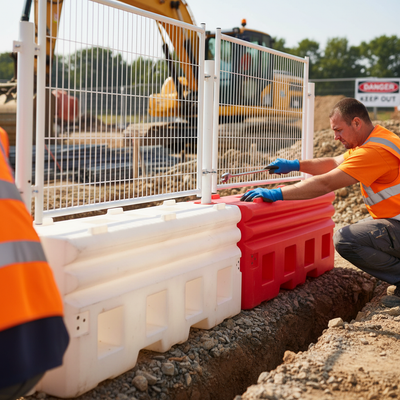 Heavy Duty Security Barrier Mesh Panel for Enhanced Site Protection