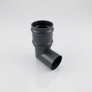 76mm Diameter Traditional Aluminium Downpipe Bends 92.5° & 112.5° — RAL 7016 / 92.5 Degrees
