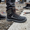 S3S Composite Toe Safety Boot with Shock Absorption - Black