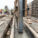 Galvanized Z Post for Concrete Installation - 1.5m