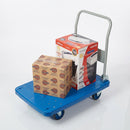 Large Platform Trolley 300kg Capacity Blue Polypropylene (view 2)