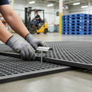 Dark Gray Heavy Duty Connection Pins for Barrier Systems