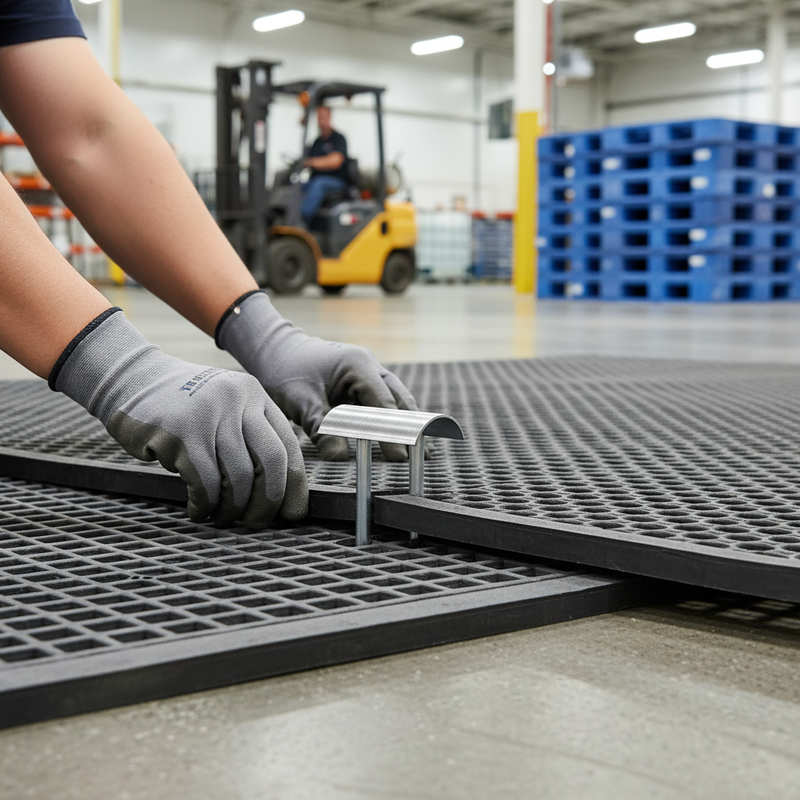 Dark Gray Heavy Duty Connection Pins for Barrier Systems