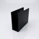 V Return Aluminium Fascia Board Gable Box Ends — RAL 9005