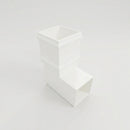 Traditional Aluminium Downpipe Bends 72x72mm – 92.5° & 112.5° — RAL 9016 / 92.5 Degrees