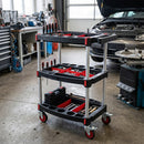 4-Shelf Mobile Tool Trolley 100kg Capacity