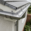 Half Round Aluminium Gutter Angle 135° - 125mm
