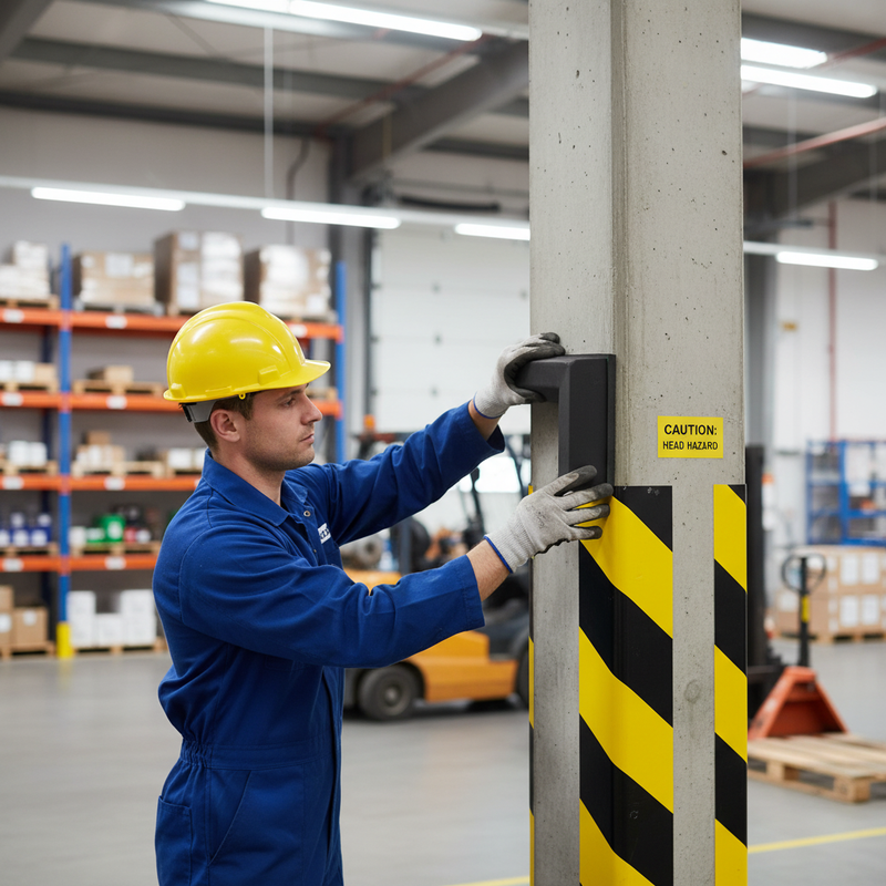 Dark Gray Premium Corner Impact Protection Foam - Trapeze for Safety