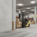 Dark Gray Premium Rubber Corner Impact Protector for Indoor and Outdoor Use