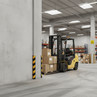 Premium Rubber Corner Impact Protector for Indoor and Outdoor Use