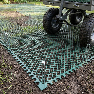 Flexible Grass Stabilisation Mesh – 2m × 30m, 450g/m²