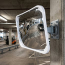 800 x 600mm convex safety mirror with UV-resistant frame