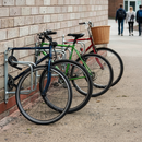 Rosy Brown Premium Wall Mounted Bike Holder for Compact Cycle Storage
