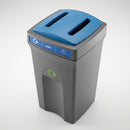 100 Litre Recycling Bin with Twin Slot Aperture (view 2)