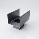Aluminium Box Gutter Outlet 72×72mm to 135×100mm (view 2)