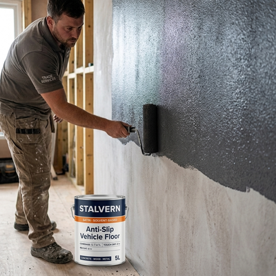 Anti-Slip Vehicle Floor Waterproofing Paint - 5L
