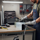 Dark Slate Gray Premium Galvanised Steel Sheet 0.5mm Thick - 250mm x 500mm