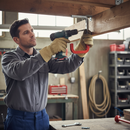 Dark Slate Gray Heavy Duty Galvanised Wall & Ceiling Hook with Red Rubberised Grip