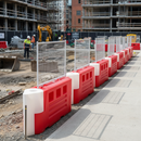 Dark Gray Heavy Duty Barrier Mesh Hoarding Panel for Safety and Security