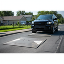 Dim Gray High-Performance One Piece Rubber Speed Cushions for Traffic Control