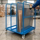 Mobile Vertical Sheet Rack with 4 Support Bars
