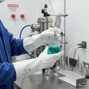 Gray Premium Five-Layer Ergonomic Chemical-Resistant Gloves