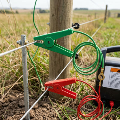 Electric Fence Live Lead Set for Agricultural Use