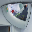 800mm diameter PMMA 1/8 sphere convex security mirror